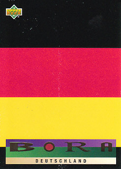 Germany Upper Deck World Cup 1994 Preview Eng/Ger Bora